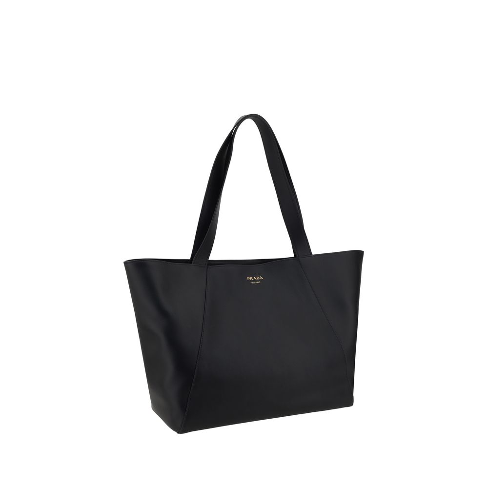 Sac fourre-tout en cuir Prada