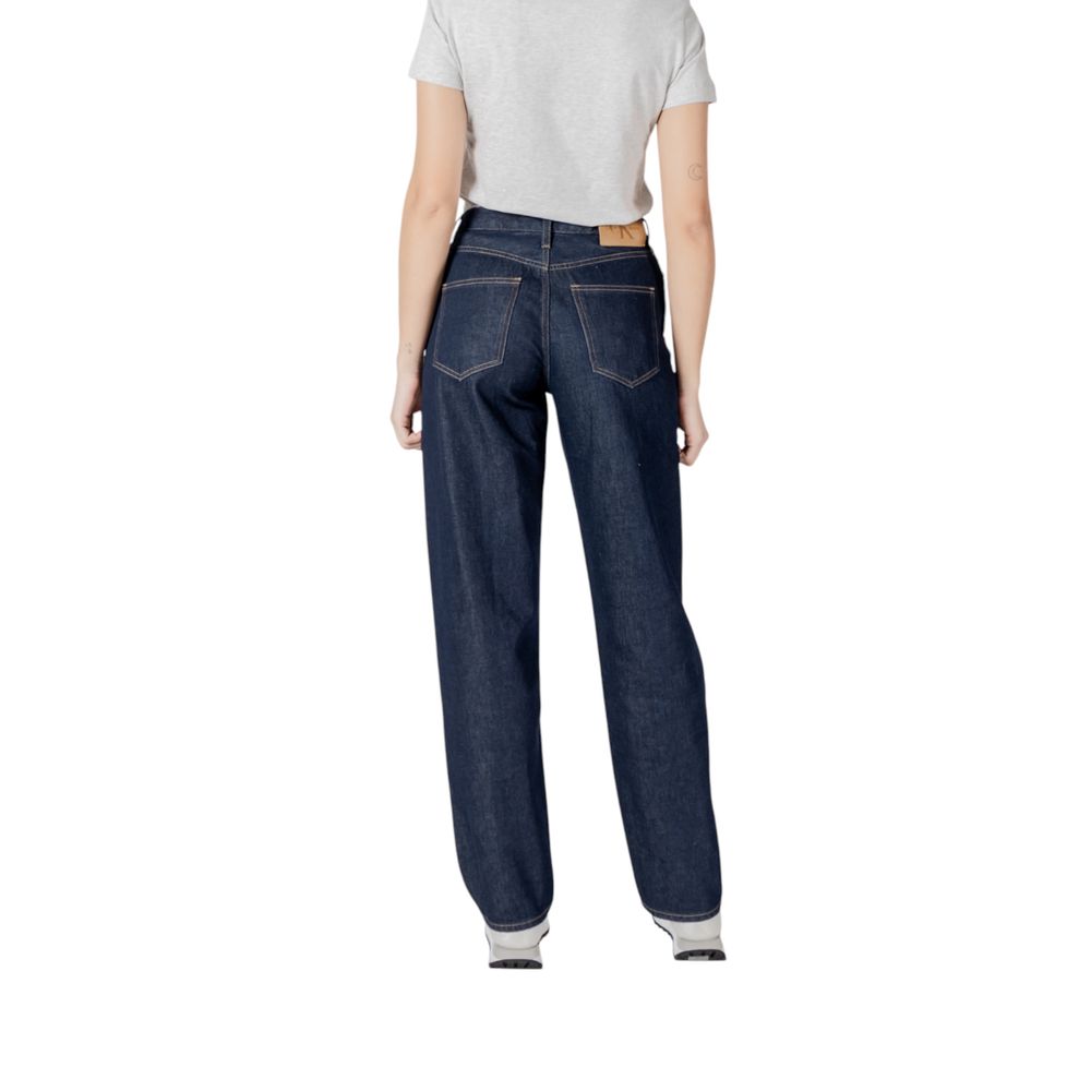 Calvin Klein Jeans Blue Cotton Relaxed Fit Jean by Calvin Klein Jeans