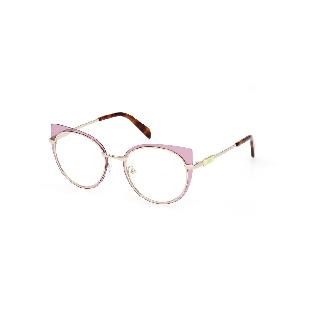 Emilio Pucci Purple Metal Frames by Emilio Pucci