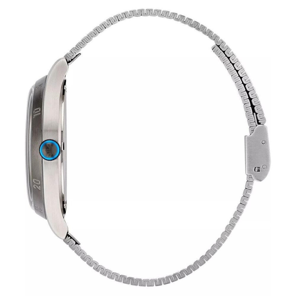 Montre Adidas grise en acier inoxydable