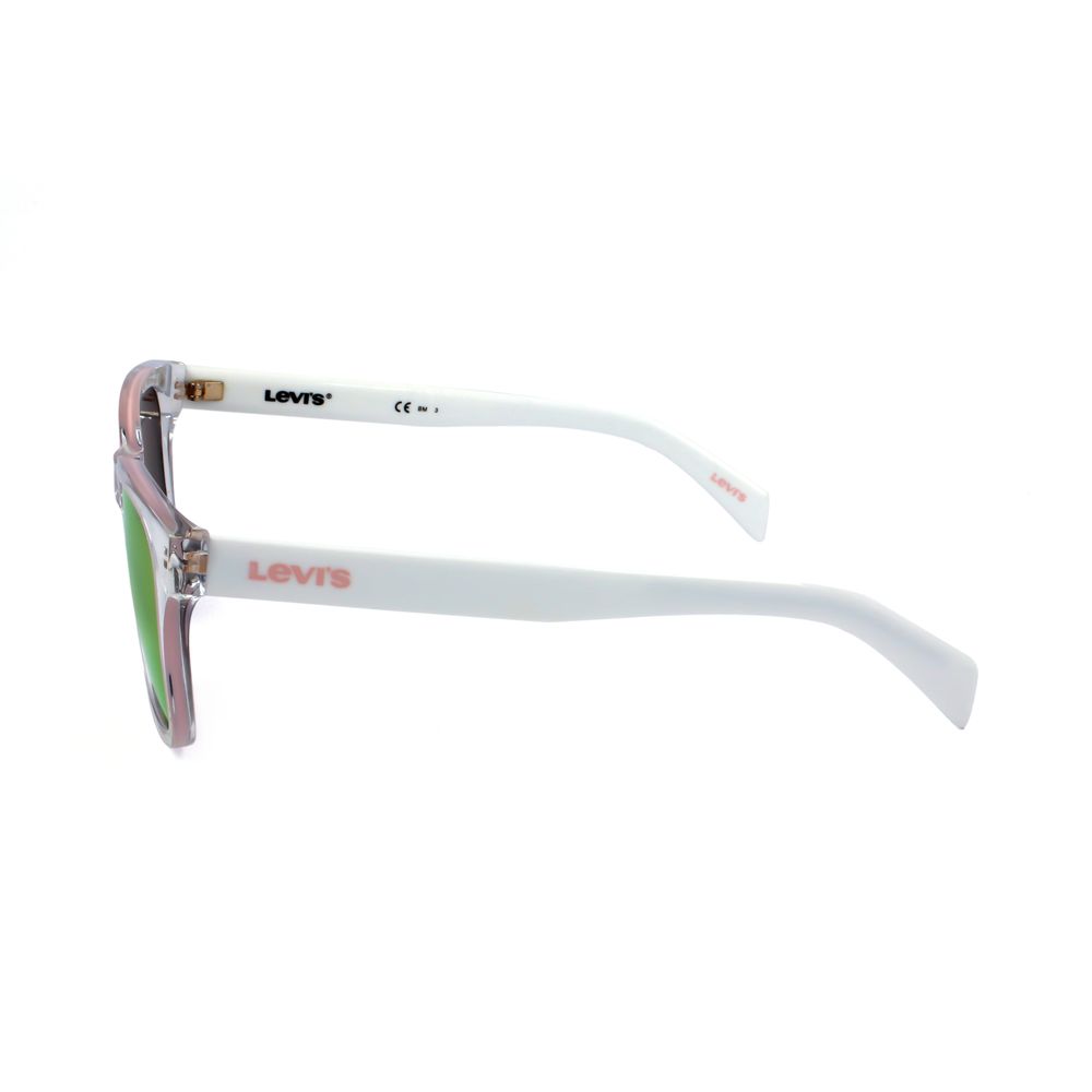 Lunettes de soleil Levi's en résine jaune