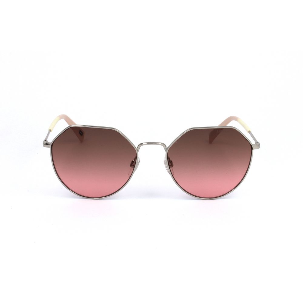Lunettes de soleil Levi's en acier inoxydable doré