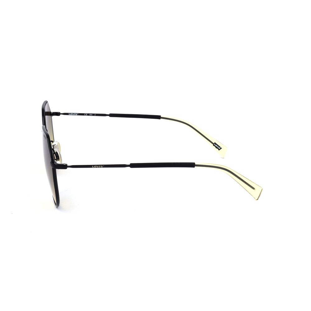 Lunettes de soleil Levi's en acier inoxydable doré