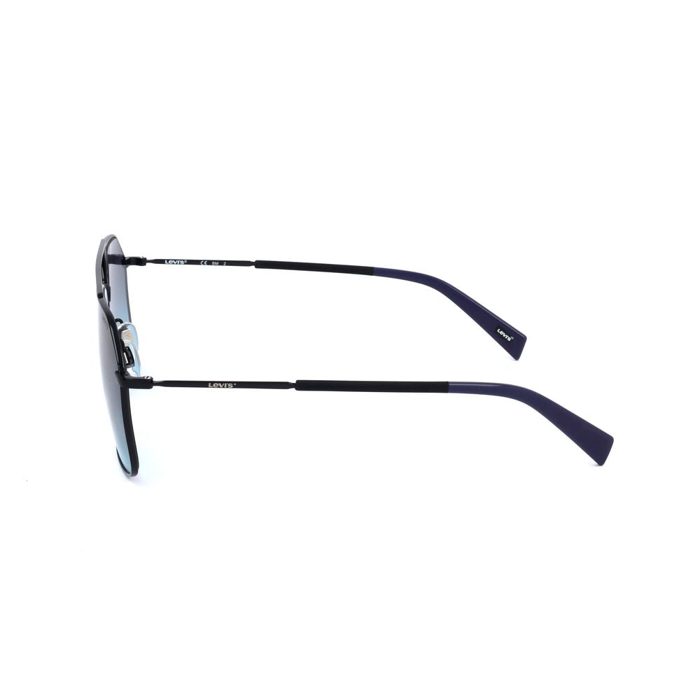 Lunettes de soleil Levi's grises en acier inoxydable