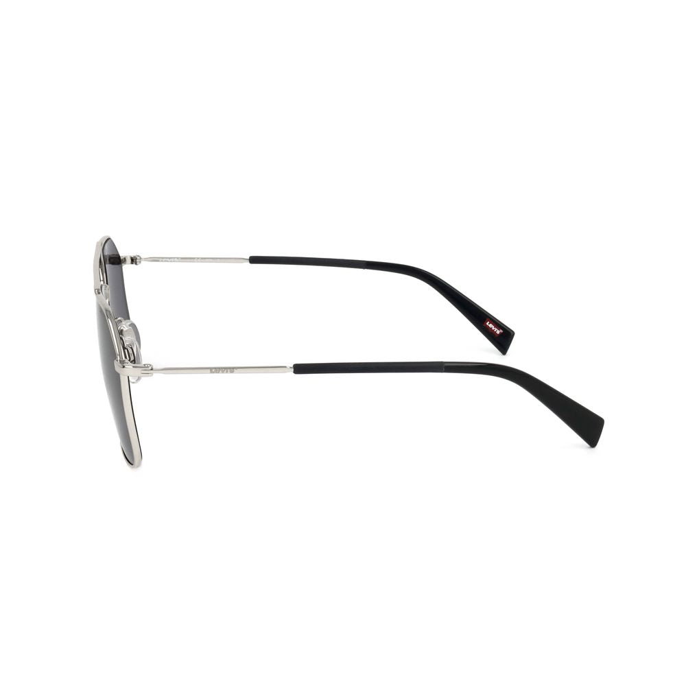 Lunettes de soleil Levi's en acier inoxydable noir