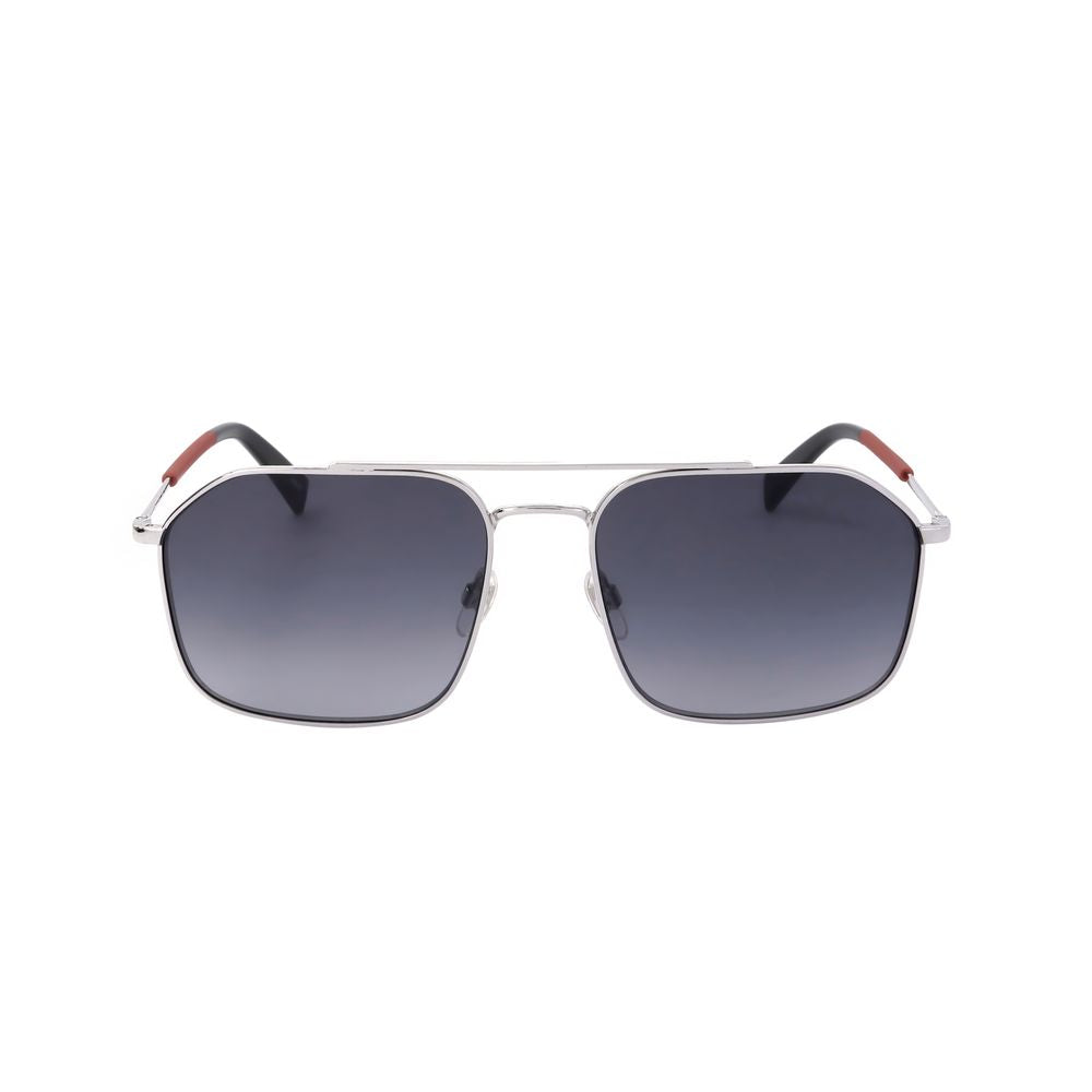 Lunettes de soleil Levi's grises en acier inoxydable