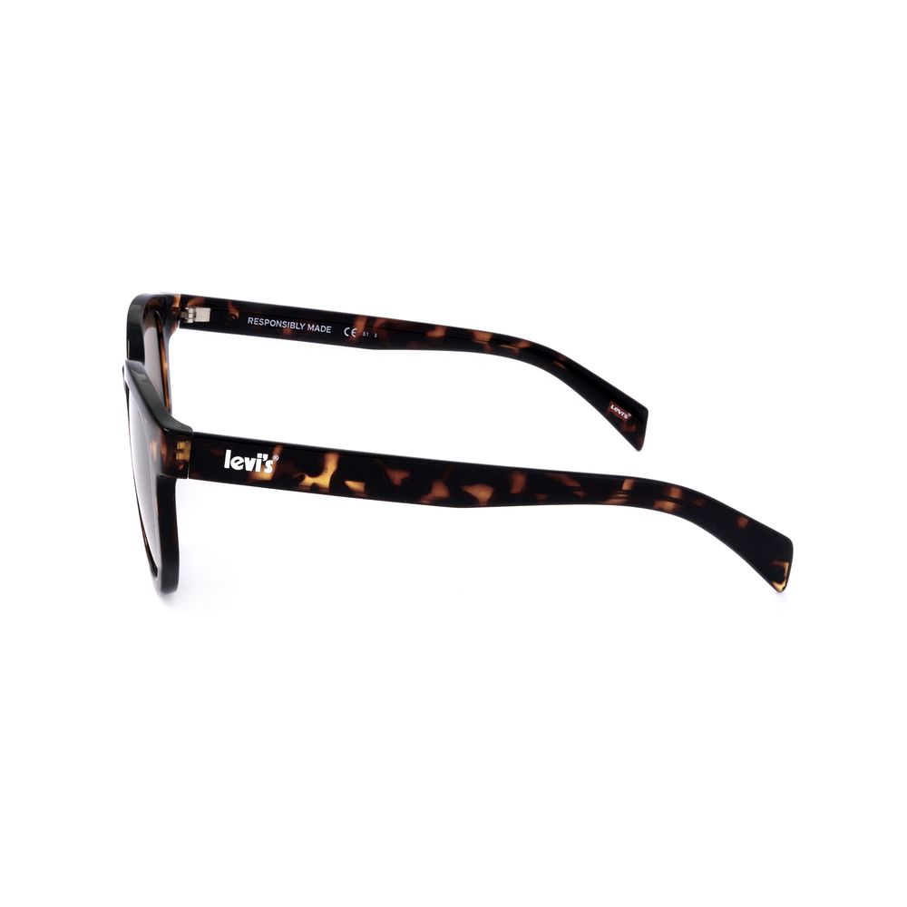 Lunettes de soleil Levi's en acier inoxydable noir