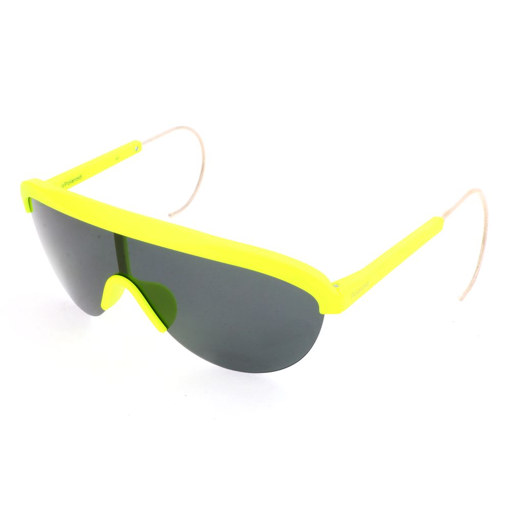 Lunettes de soleil Polaroid en résine jaune