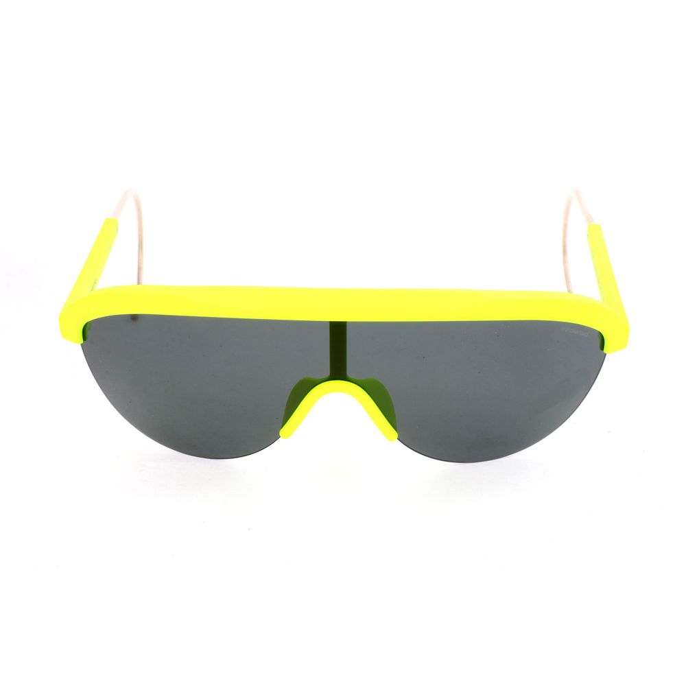 Lunettes de soleil Polaroid en résine jaune