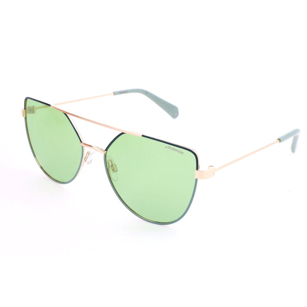 Polaroid Gold Metal Sunglasses by Polaroid