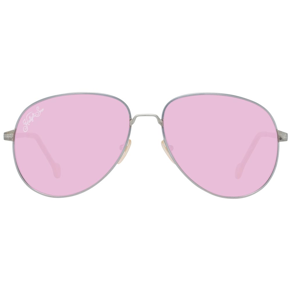 Lunettes de soleil en métal doré