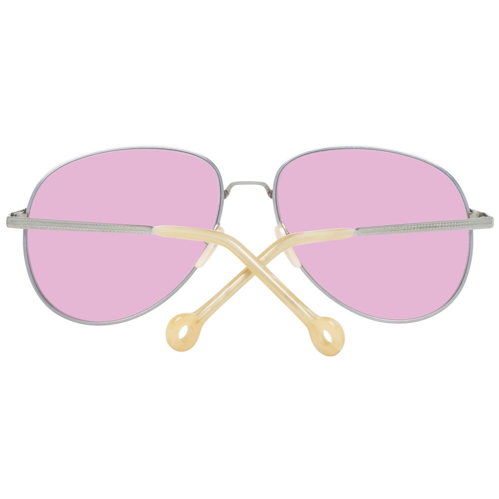 Lunettes de soleil en métal doré