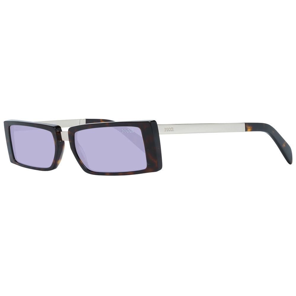 Emilio Pucci Brown Plastic Sunglasses by Emilio Pucci