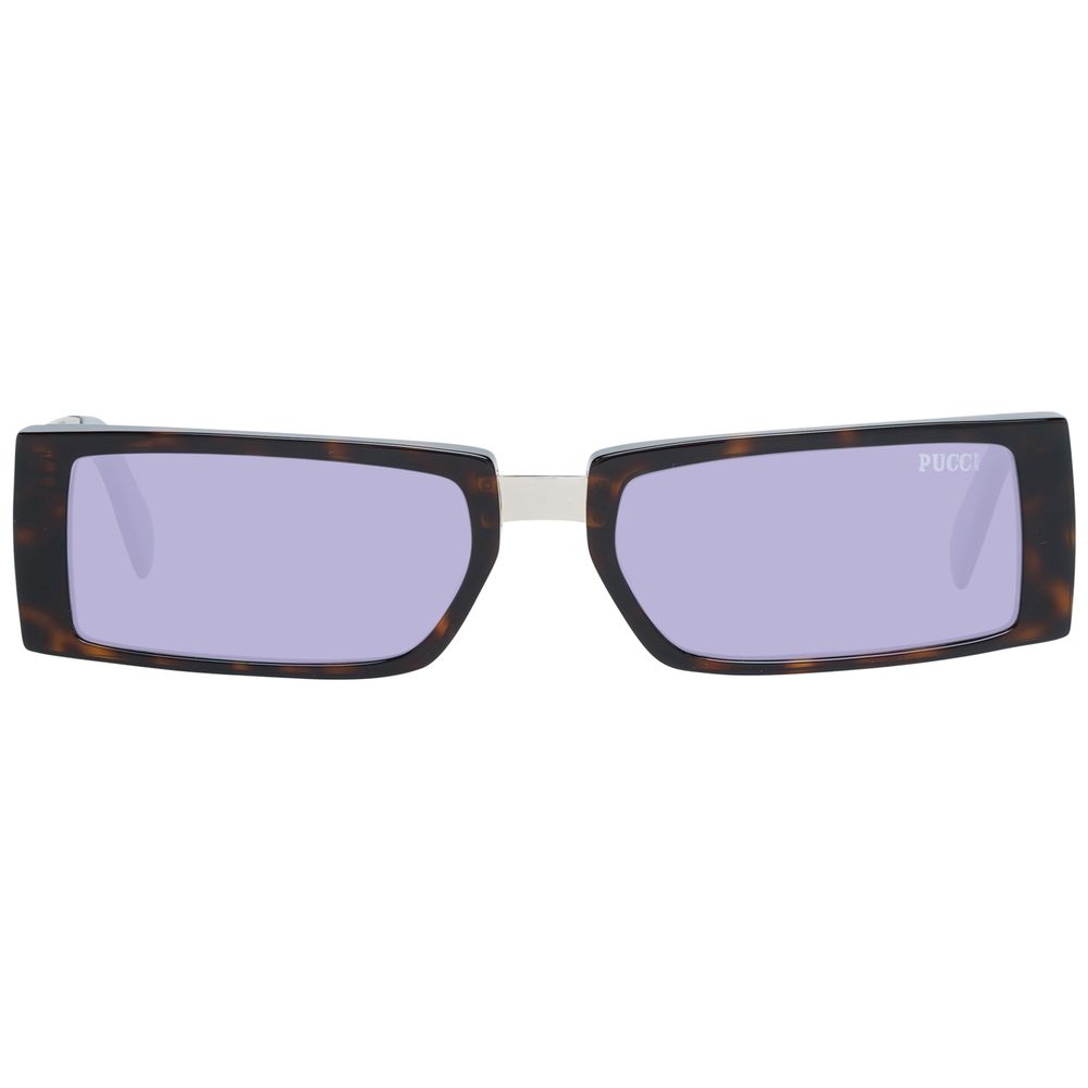 Emilio Pucci Brown Plastic Sunglasses by Emilio Pucci