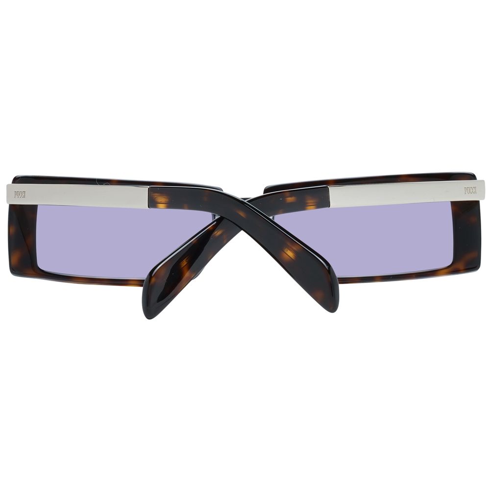 Emilio Pucci Brown Plastic Sunglasses by Emilio Pucci