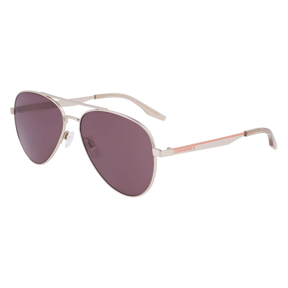 Lunettes de soleil Converse en métal doré