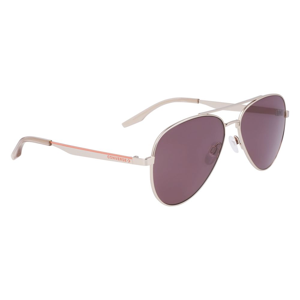 Lunettes de soleil Converse en métal doré