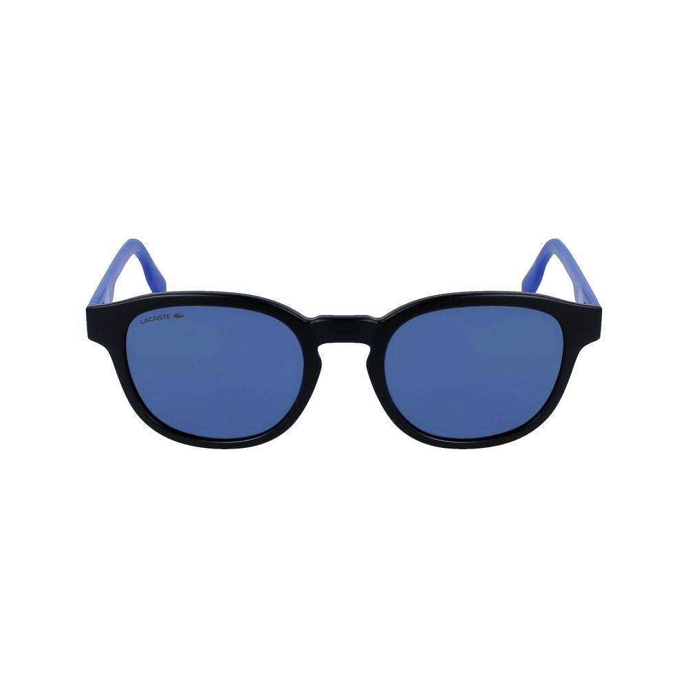 Lunettes de soleil Lacoste noires injectées
