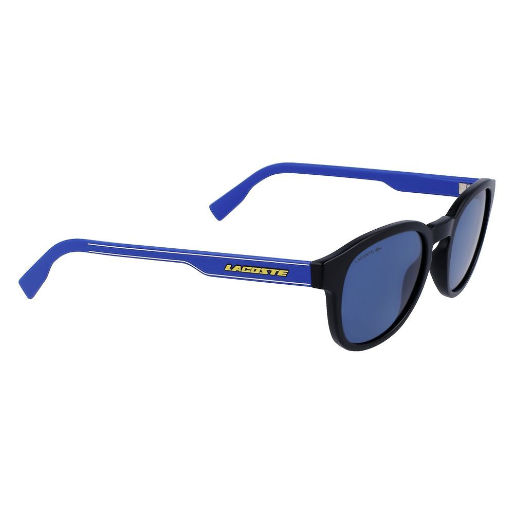 Lunettes de soleil Lacoste noires injectées