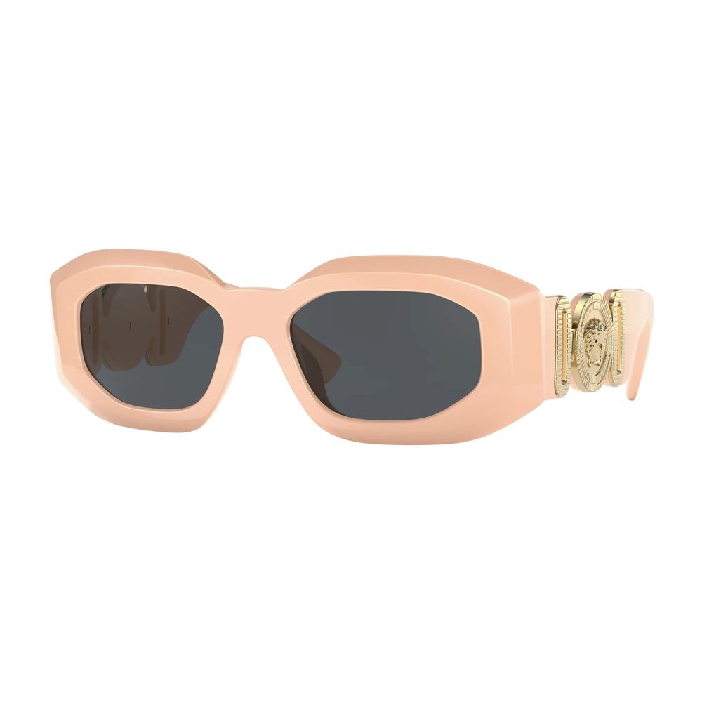 Lunettes de soleil Versace en cuir de veau multicolore