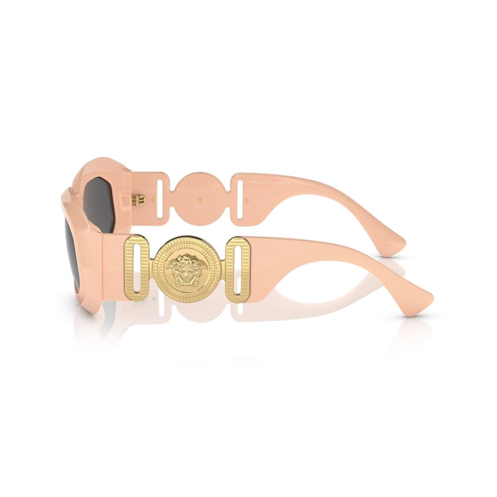 Lunettes de soleil Versace en cuir de veau multicolore