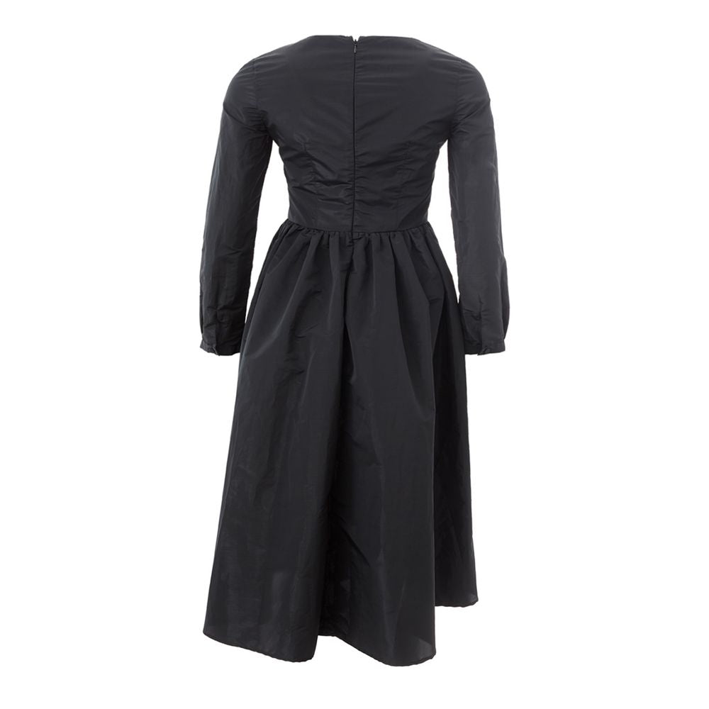 Lardini Elegant Black Polyester Dress by Lardini