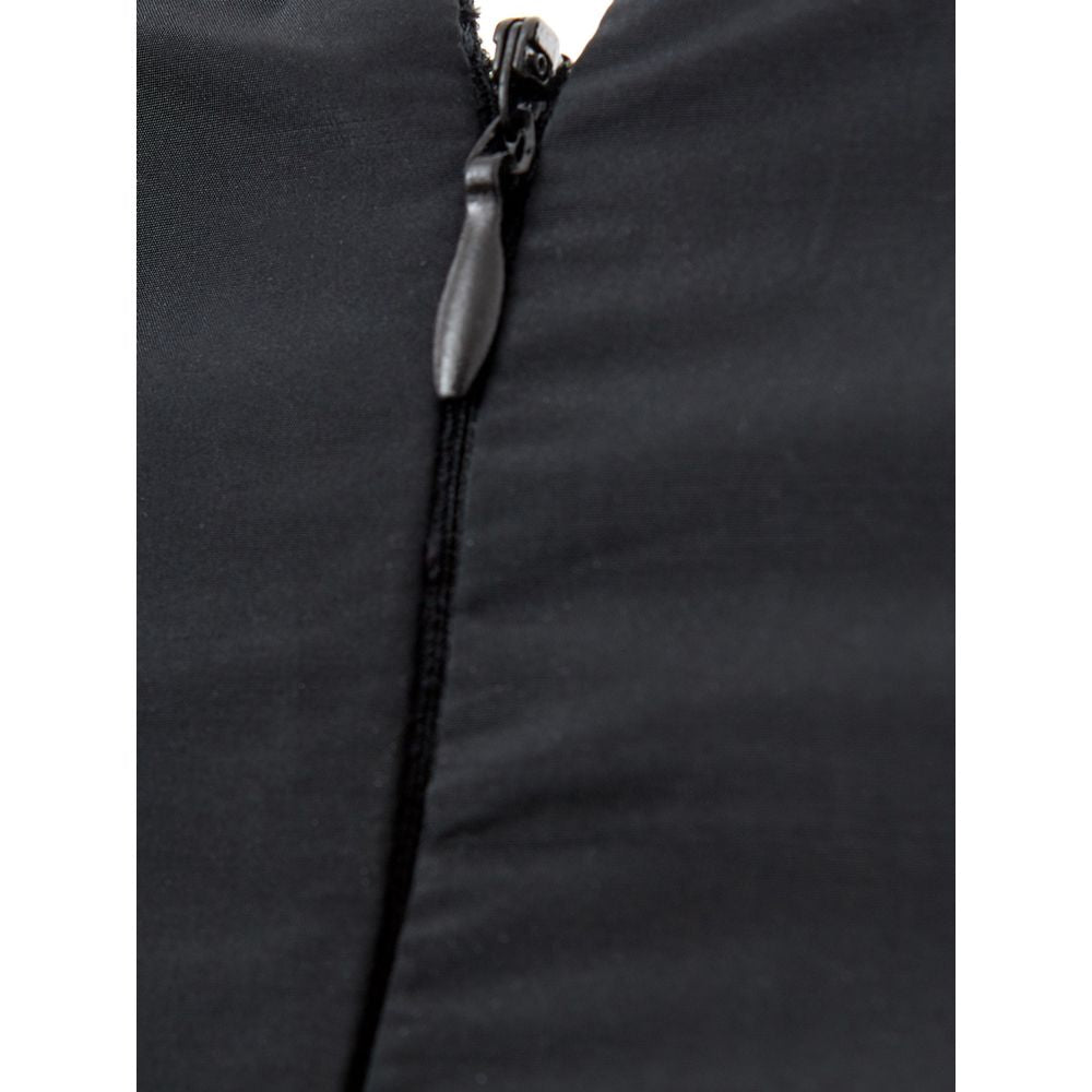 Lardini Elegant Black Polyester Dress by Lardini