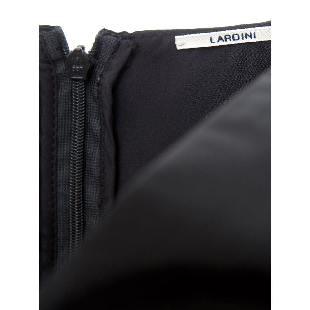 Lardini Elegant Black Polyester Dress by Lardini