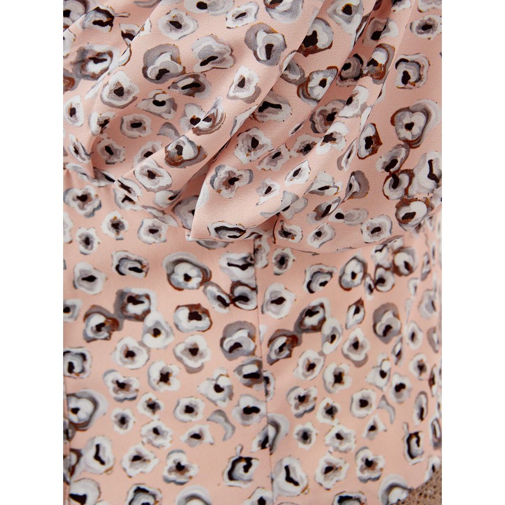 Lardini Elegant Pink Acetate Dress for Evening Elegance by Lardini