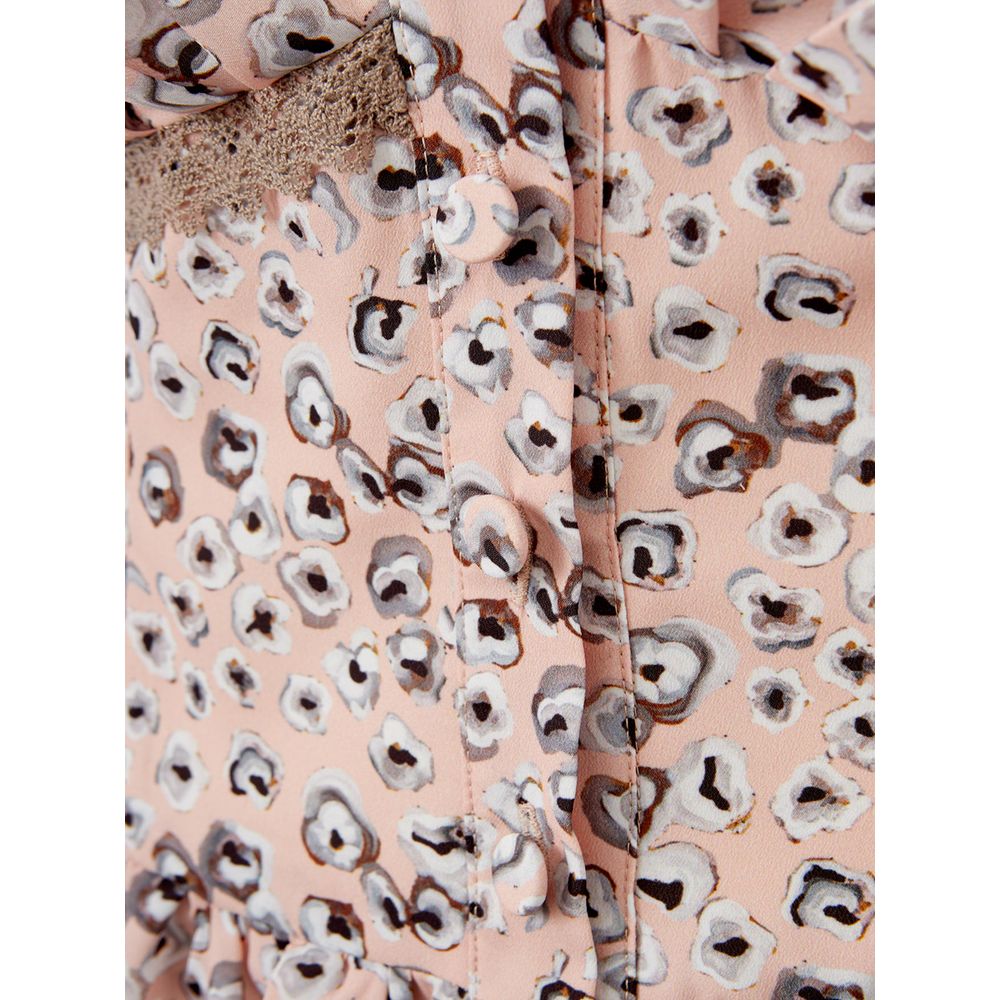 Lardini Elegant Pink Acetate Dress for Evening Elegance by Lardini