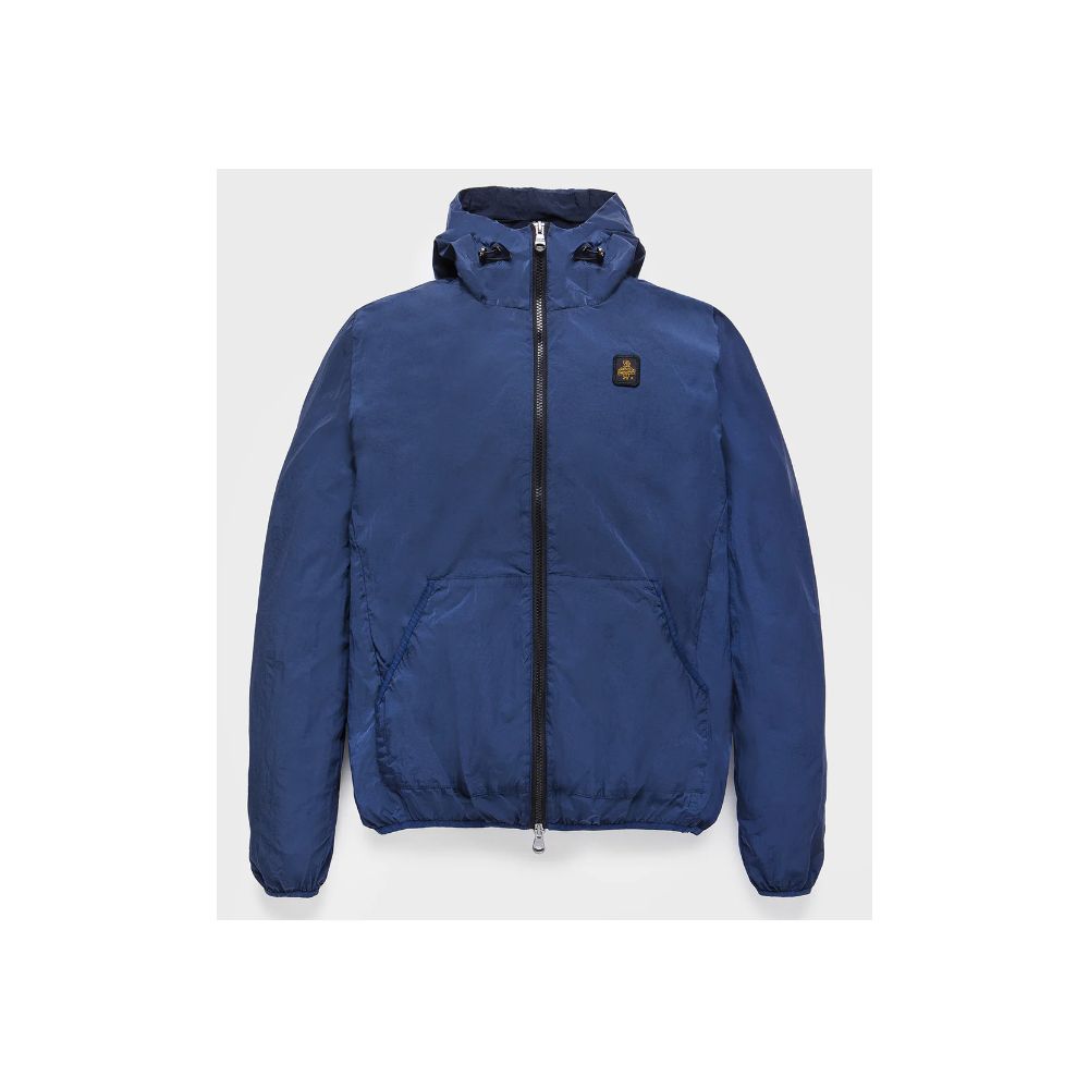 Refrigiwear Blue Polyamide Men's Summer Jacket by Refrigiwear