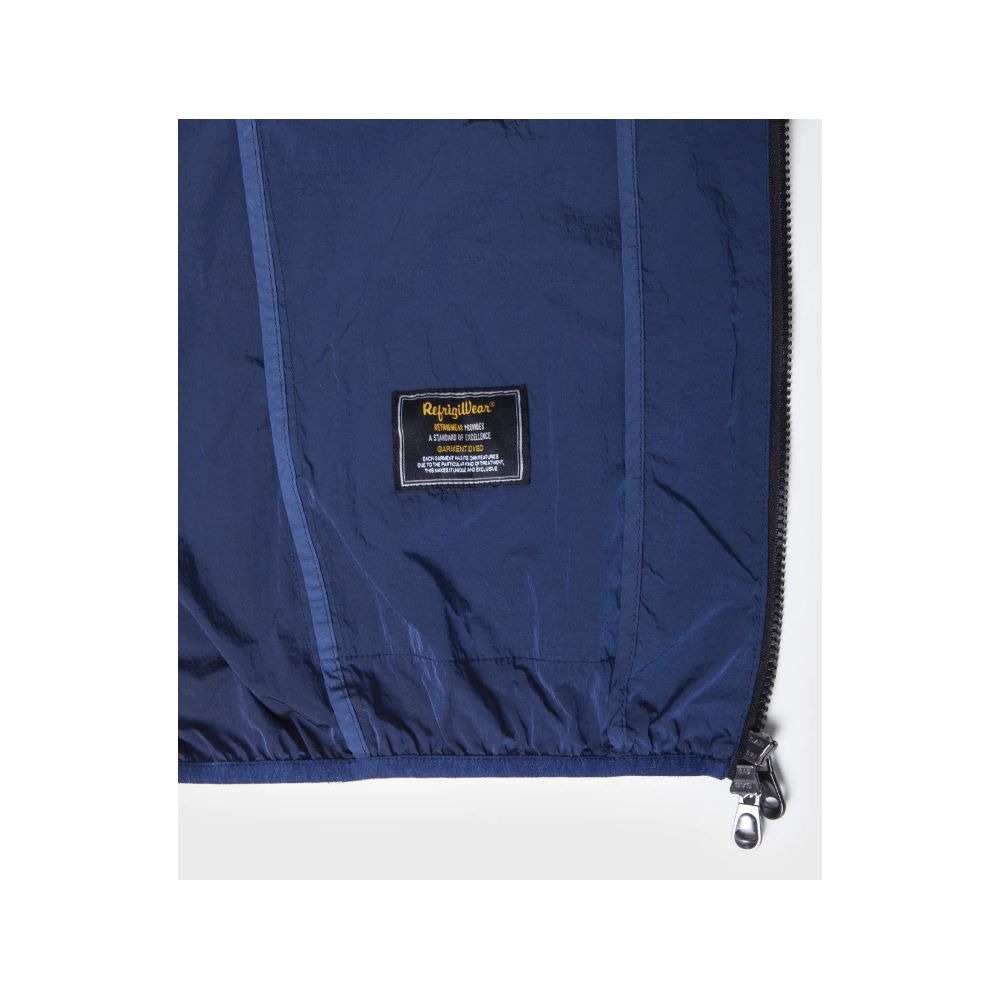 Refrigiwear Blue Polyamide Men's Summer Jacket by Refrigiwear