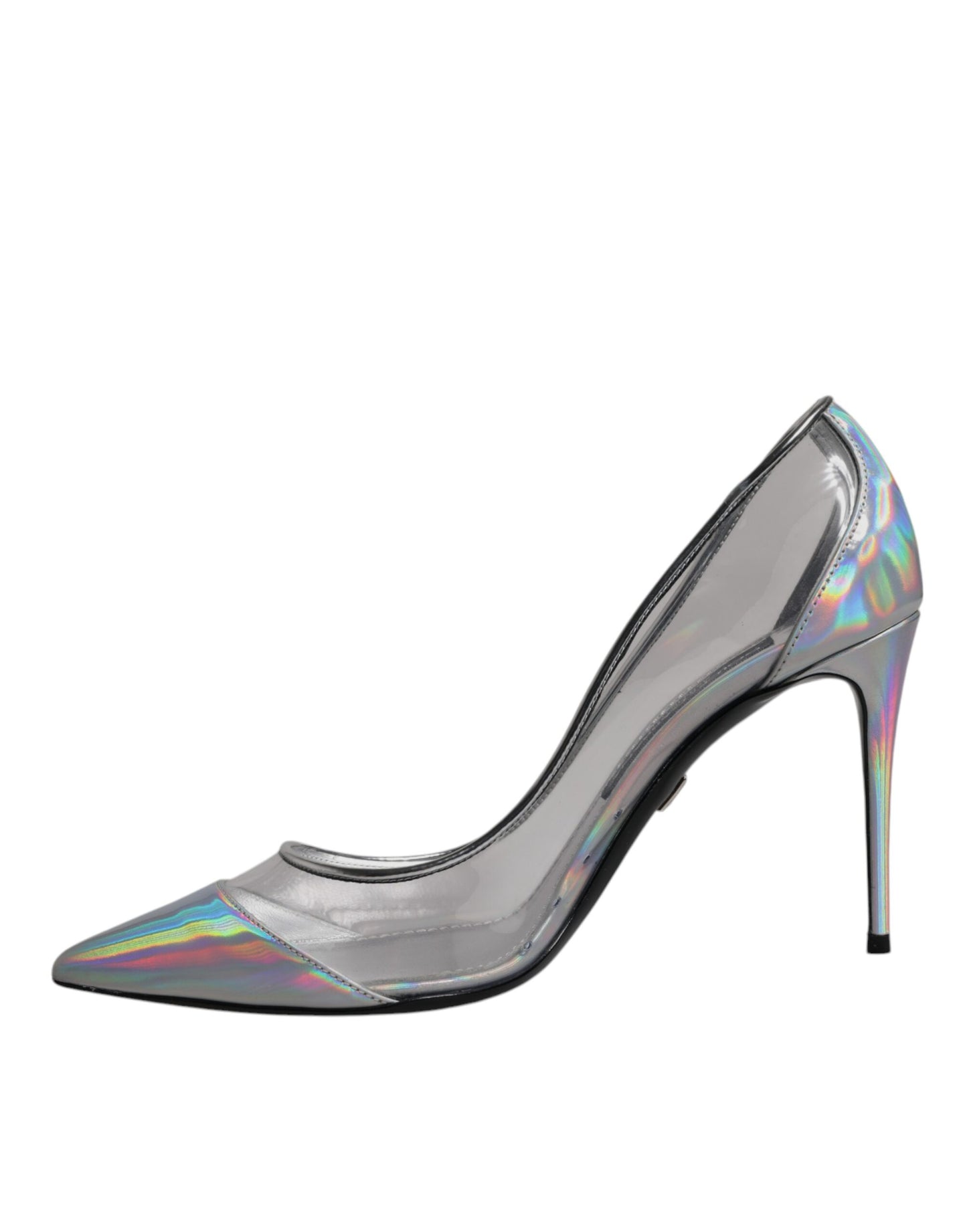 Escarpins à bout pointu irisés multicolores Dolce & Gabbana