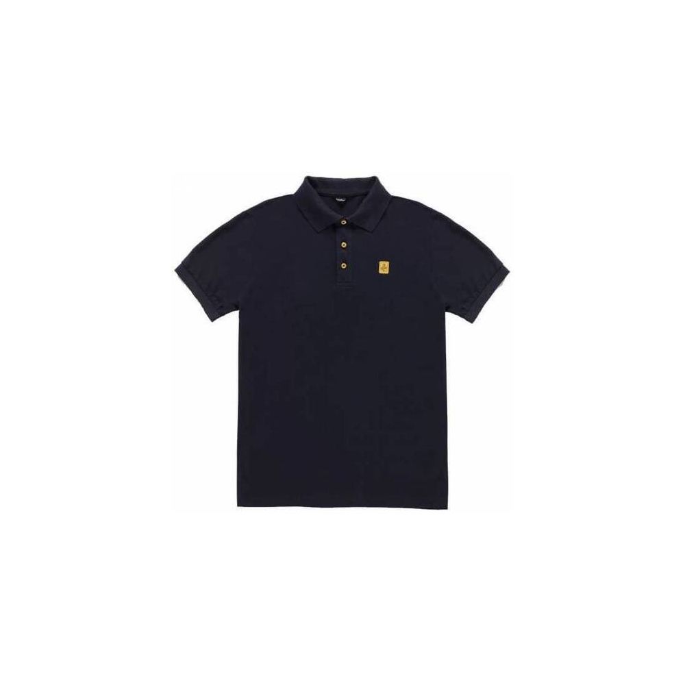 Polo en coton bleu Refrigiwear