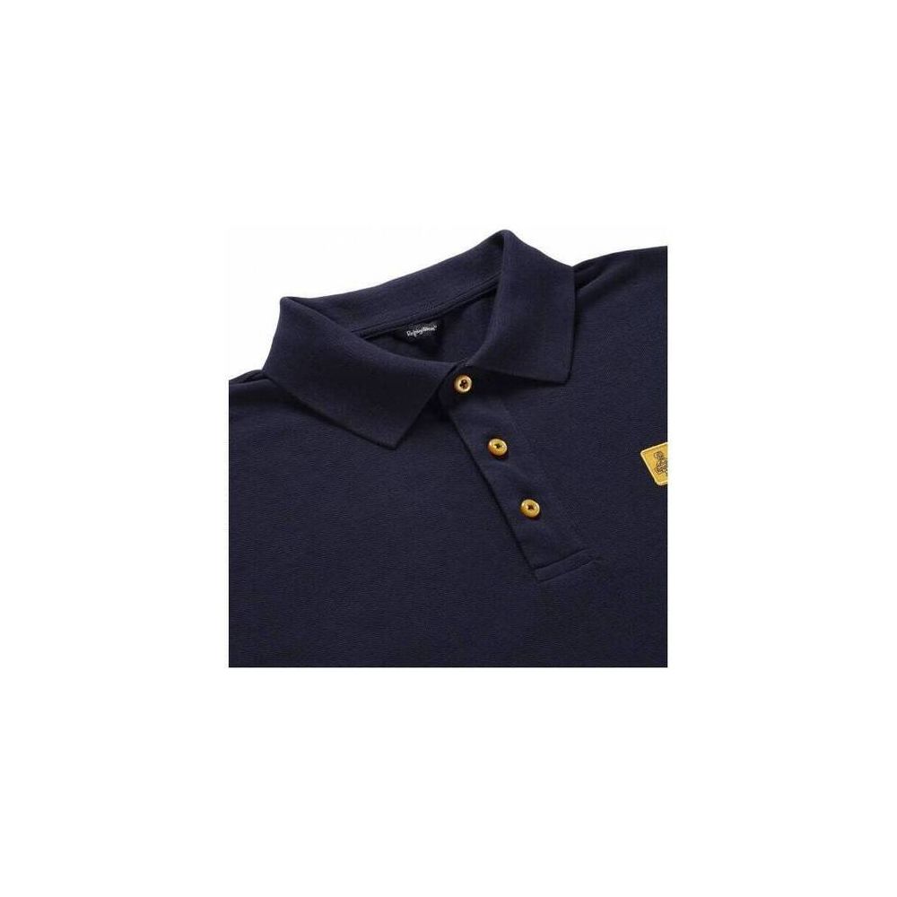 Polo en coton bleu Refrigiwear