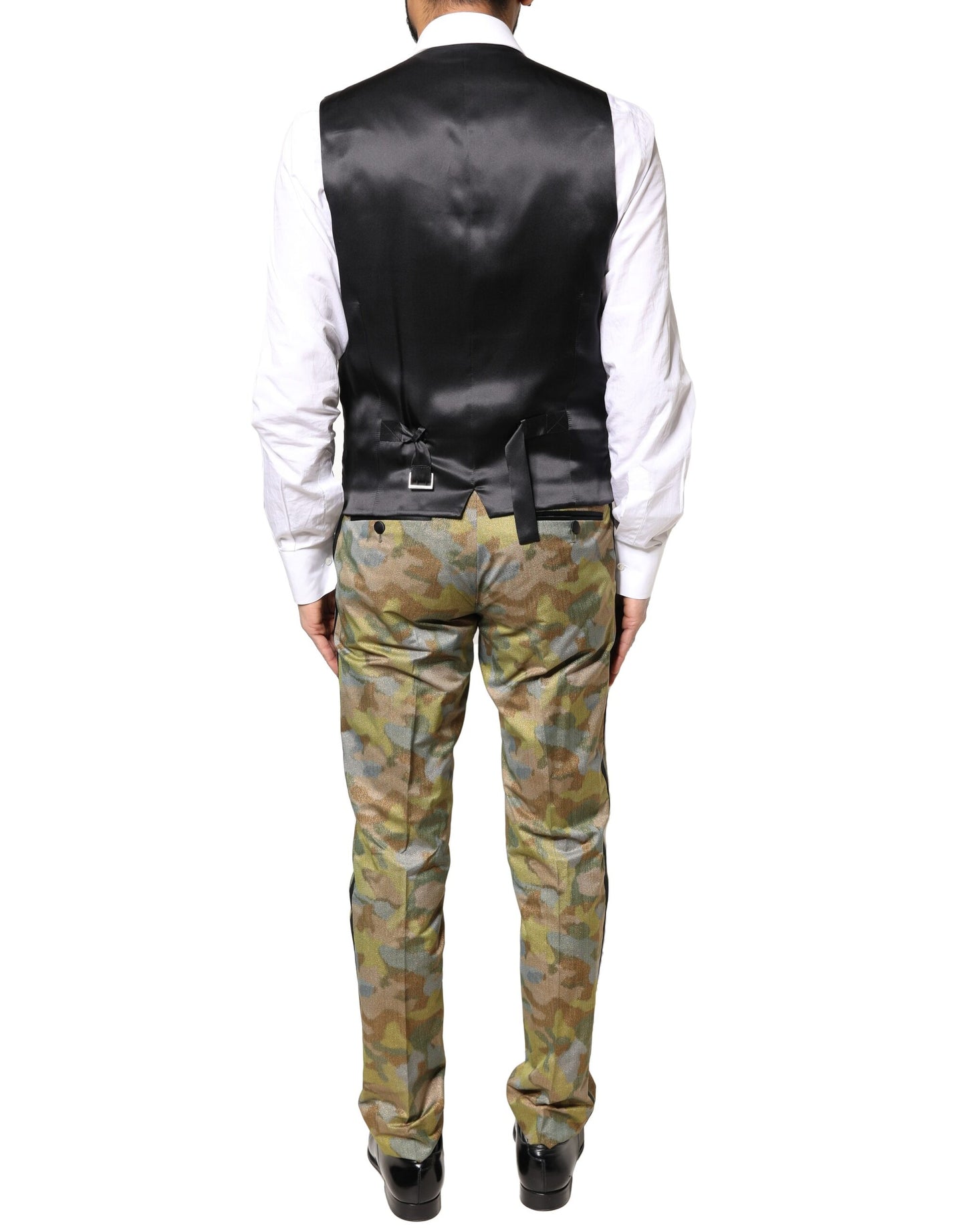 Dolce & Gabbana Costume 3 pièces camouflage multicolore SICILIA