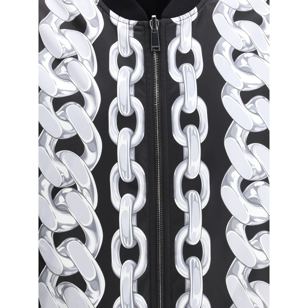Blouson aviateur réversible Versace