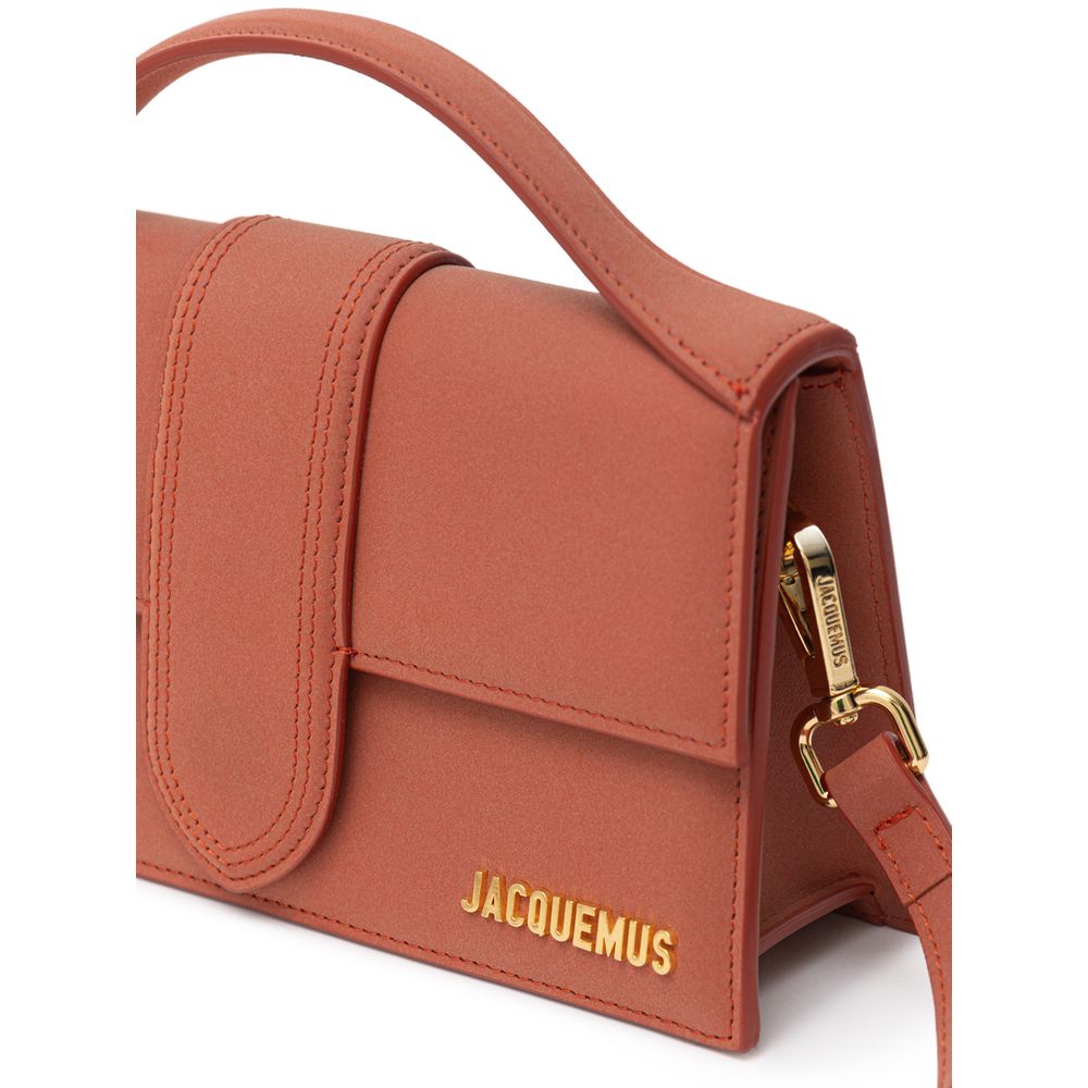 Sac à main en cuir rouge Jacquemus
