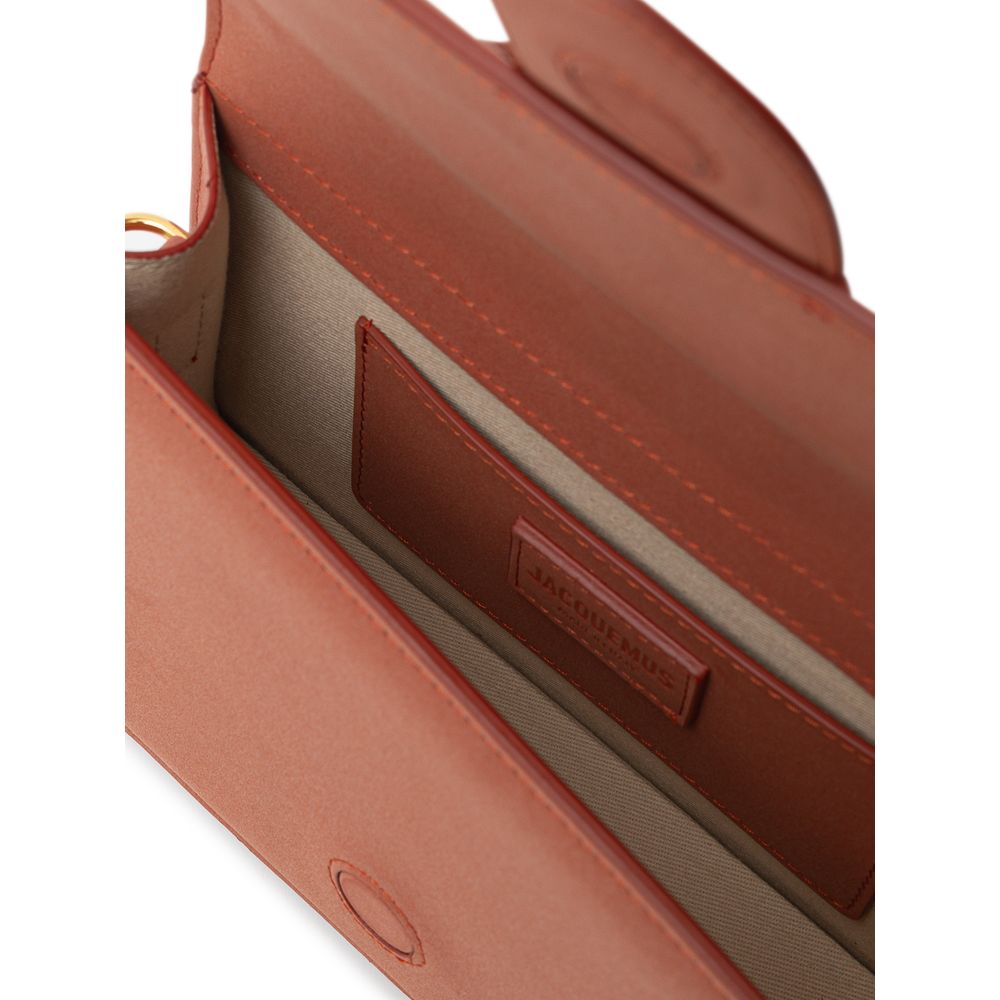 Sac à main en cuir rouge Jacquemus