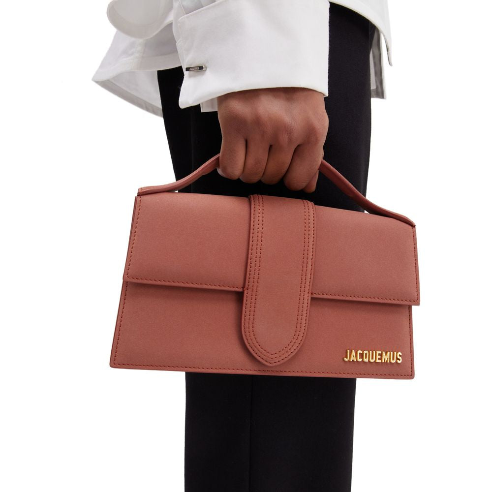 Sac à main en cuir rouge Jacquemus