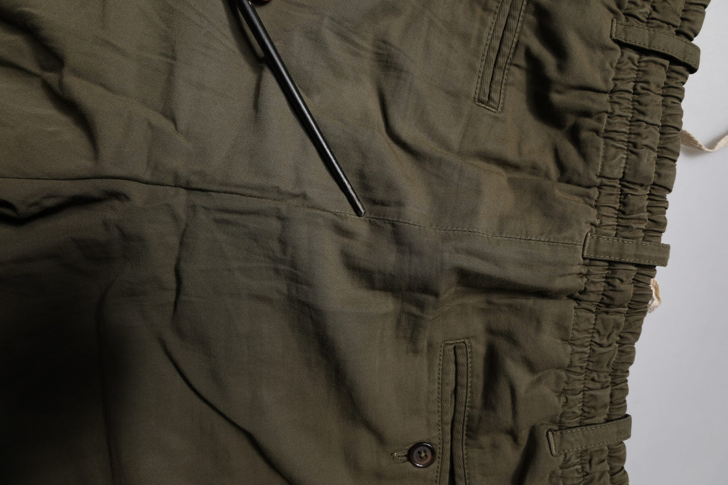 Dolce & Gabbana Brown Cotton Stretch Cargo Pants by Dolce & Gabbana