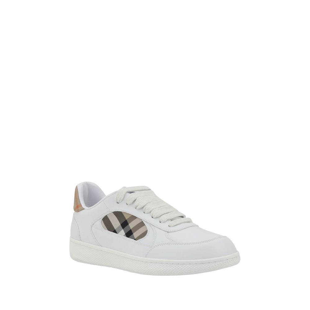 Baskets en cuir Burberry