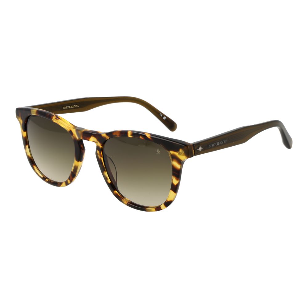 Lunettes de soleil marron Scotch & Soda pour homme