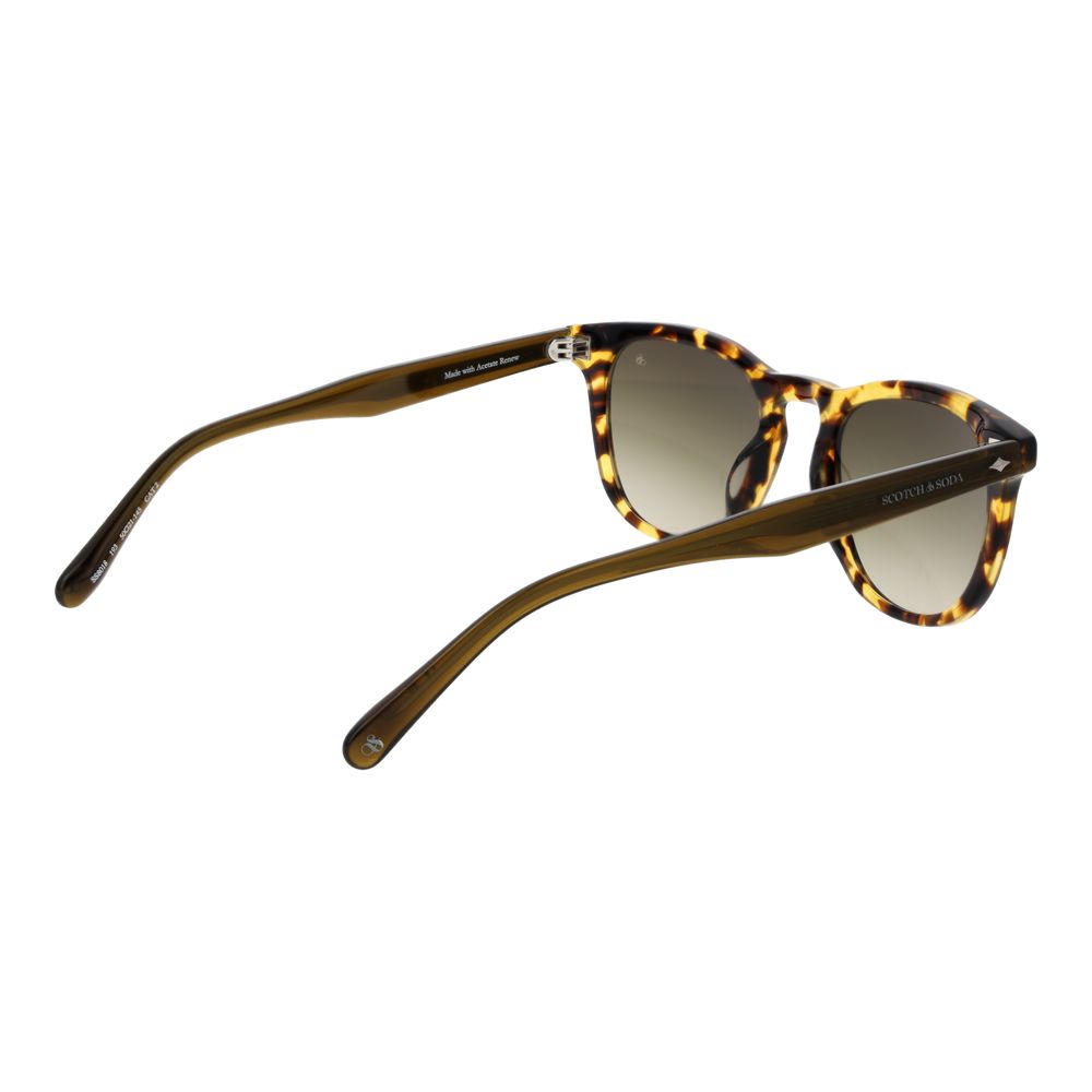 Lunettes de soleil marron Scotch & Soda pour homme