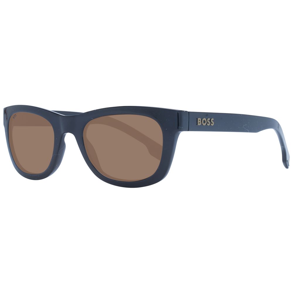 Lunettes de soleil noires Hugo Boss pour homme