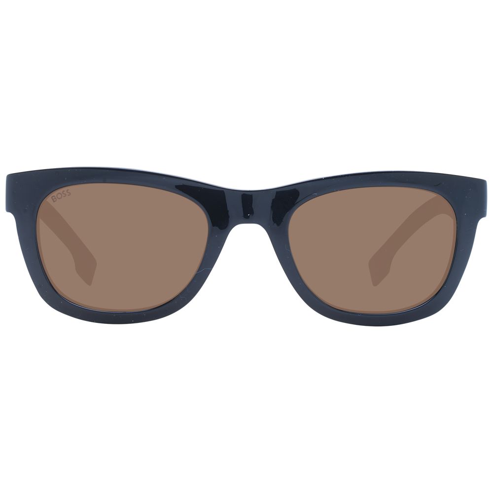 Lunettes de soleil noires Hugo Boss pour homme