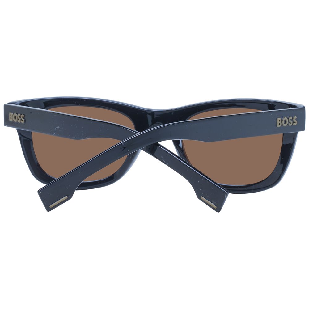 Lunettes de soleil noires Hugo Boss pour homme