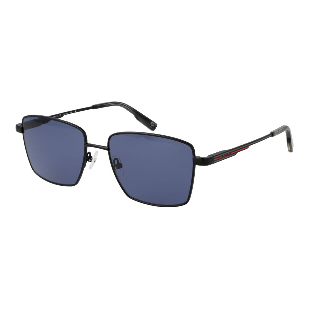 Lunettes de soleil Hackett noires pour homme