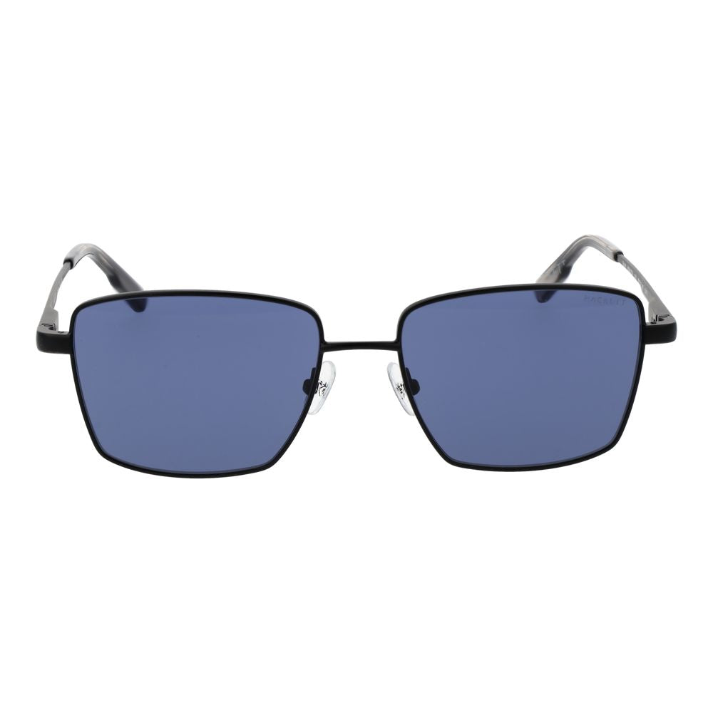 Lunettes de soleil Hackett noires pour homme