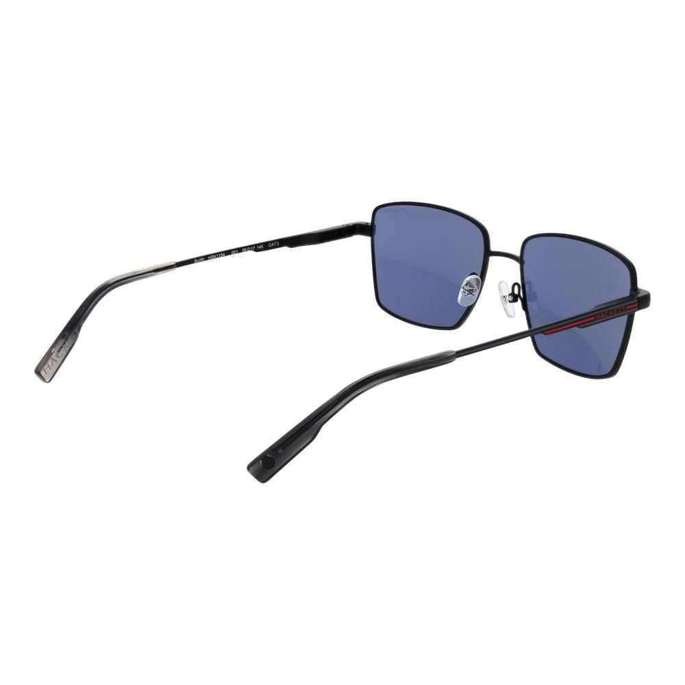Lunettes de soleil Hackett noires pour homme